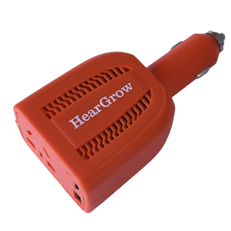 100W车载逆变电源12V转220V110V汽车电源转换器 100W车载逆变器+快充PD3.0QC3.0（USB\TYPE-C）